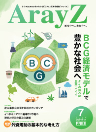 アレイズバックナンバーの表紙